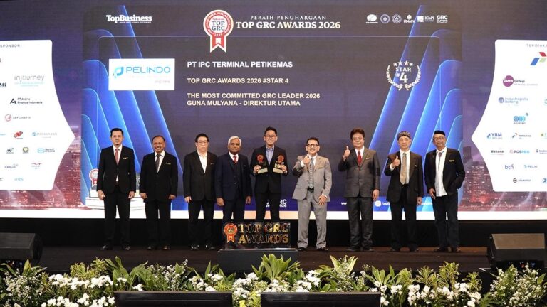 GRC Terintegrasi dengan Operasional Pelabuhan, IPC TPK Raih Dua Penghargaan